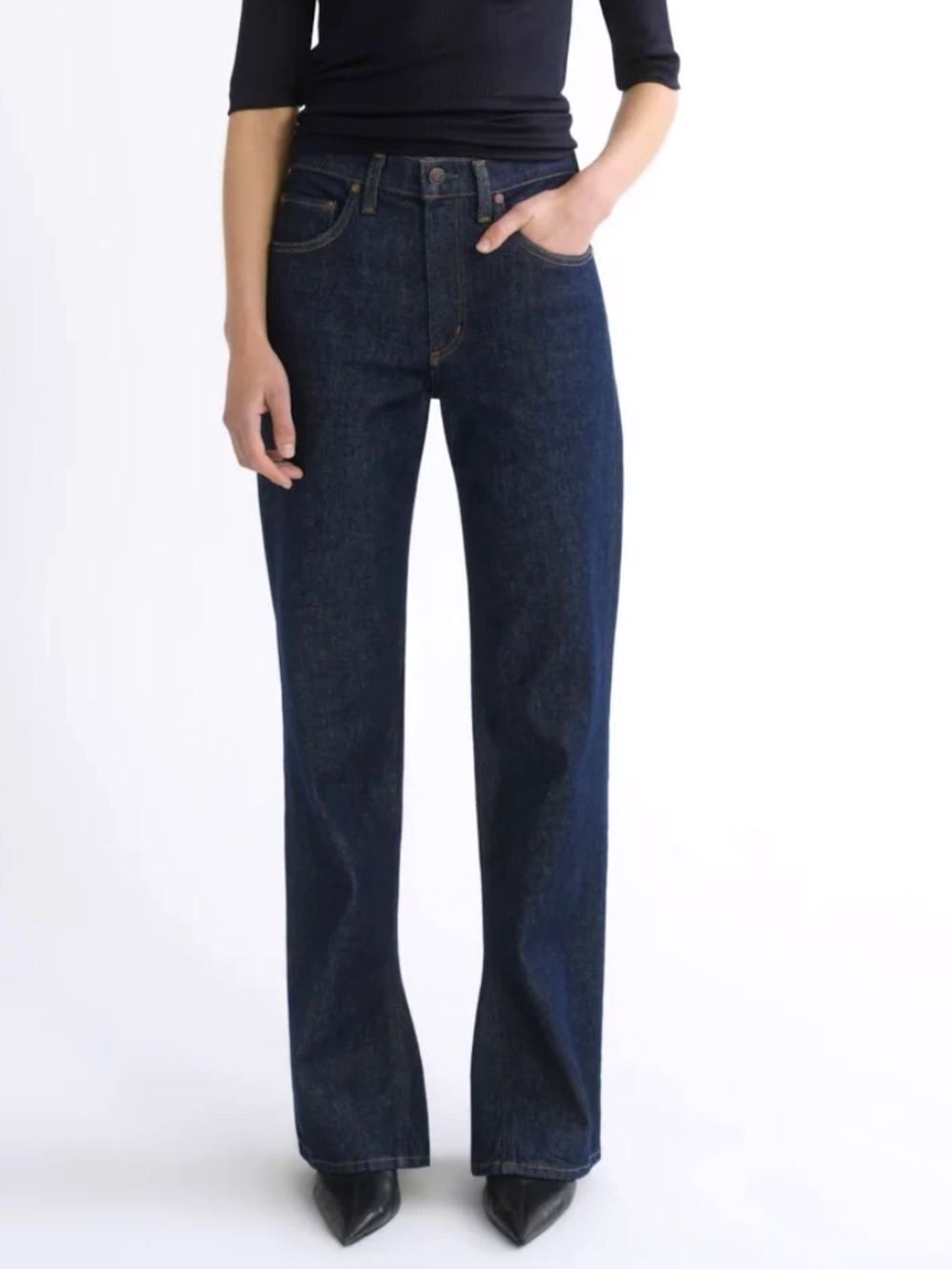 AGOLDE Slimming Mid-Rise Kick Bootcut Stretch Jeans Sz 27 NWT $258!!